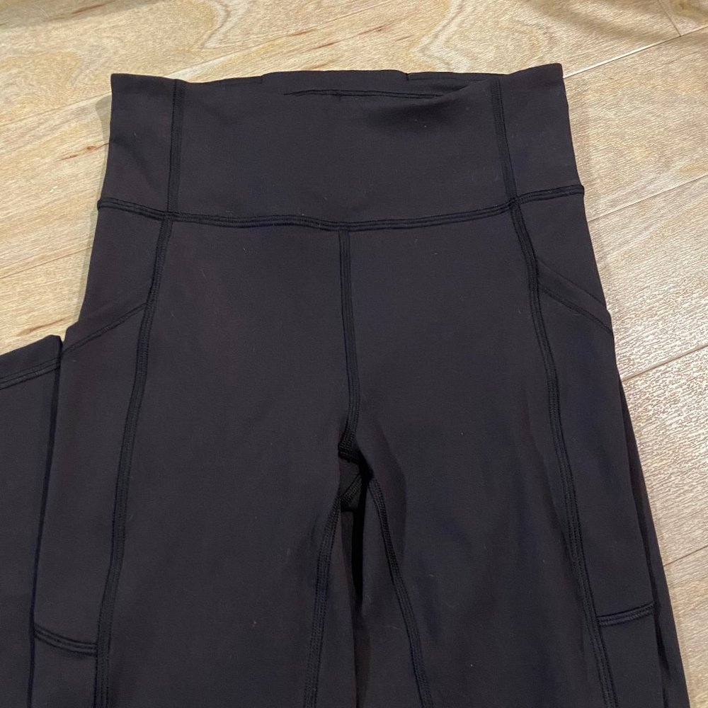 lululemon All The Right Places Crop black